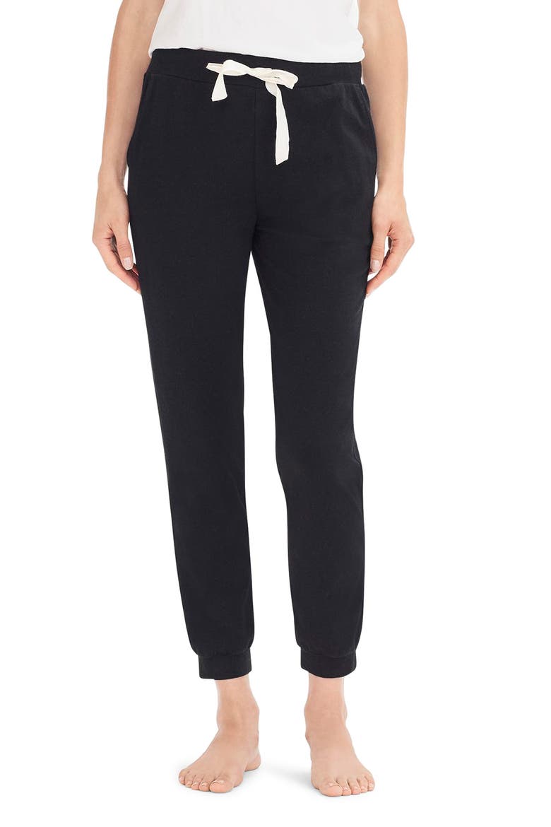 Dreamy Pajama Jogger Pants, Main, color, BLACK
