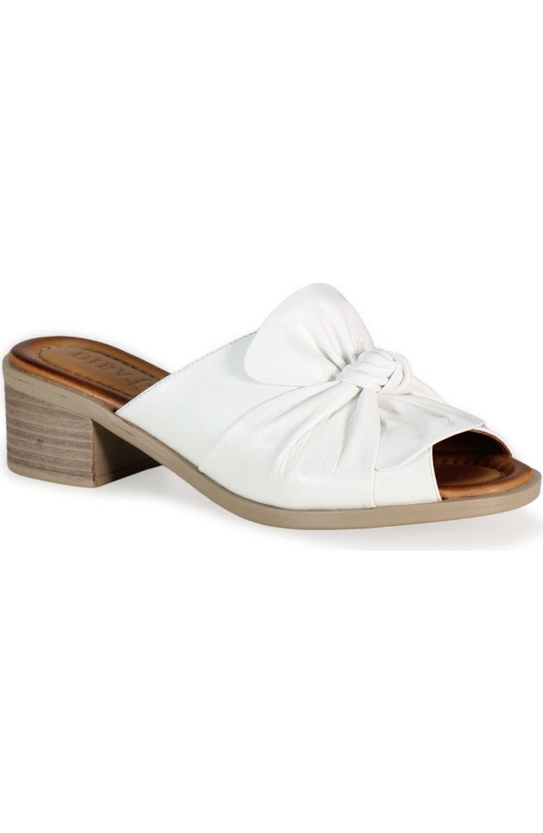 Diba True Know How Block Heel Sandal, Main, color, White