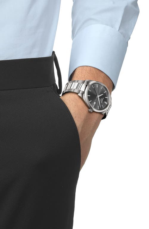 Tissot Pr 100 Classic Bracelet Watch, 40mm In Gray