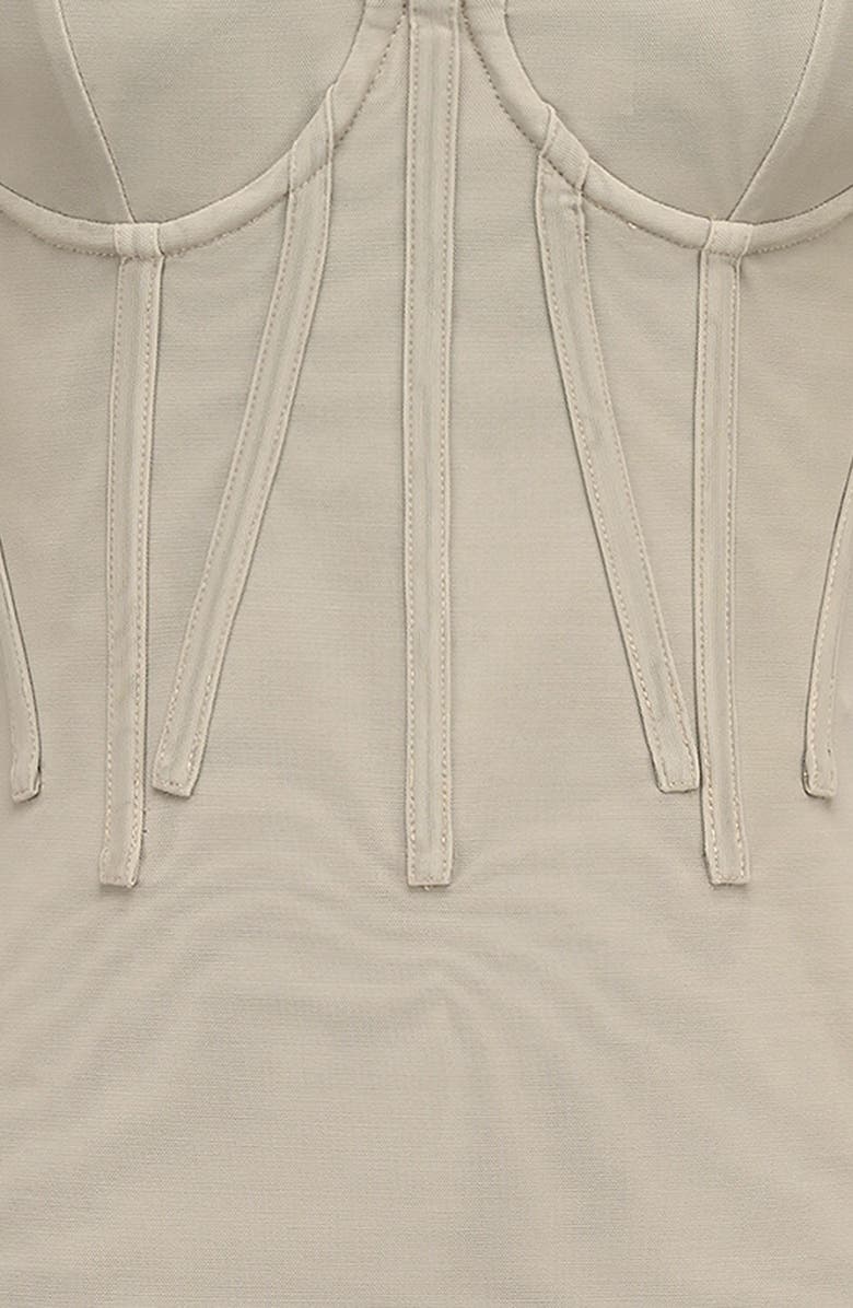 HOUSE OF CB Saisha Long Sleeve Lace Cocktail Midi Dress, Alternate, color, Tree House