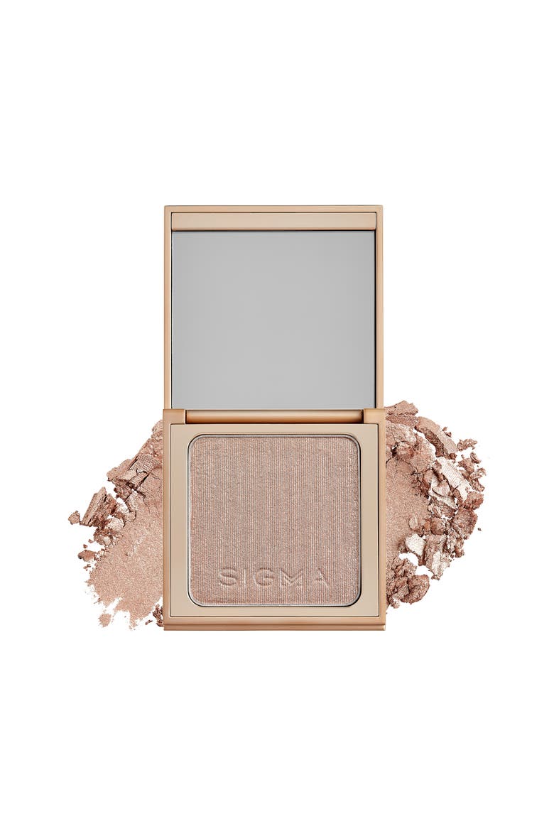 Pressed Powder Highlighter, Main, color, Sizzle - rosy gold