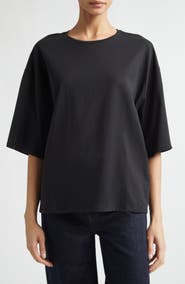 LOULOU DE SAISON Osis Oversize Boxy Cotton T-Shirt
