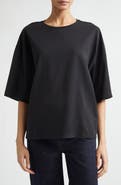 LOULOU DE SAISON Osis Oversize Boxy Cotton T-Shirt