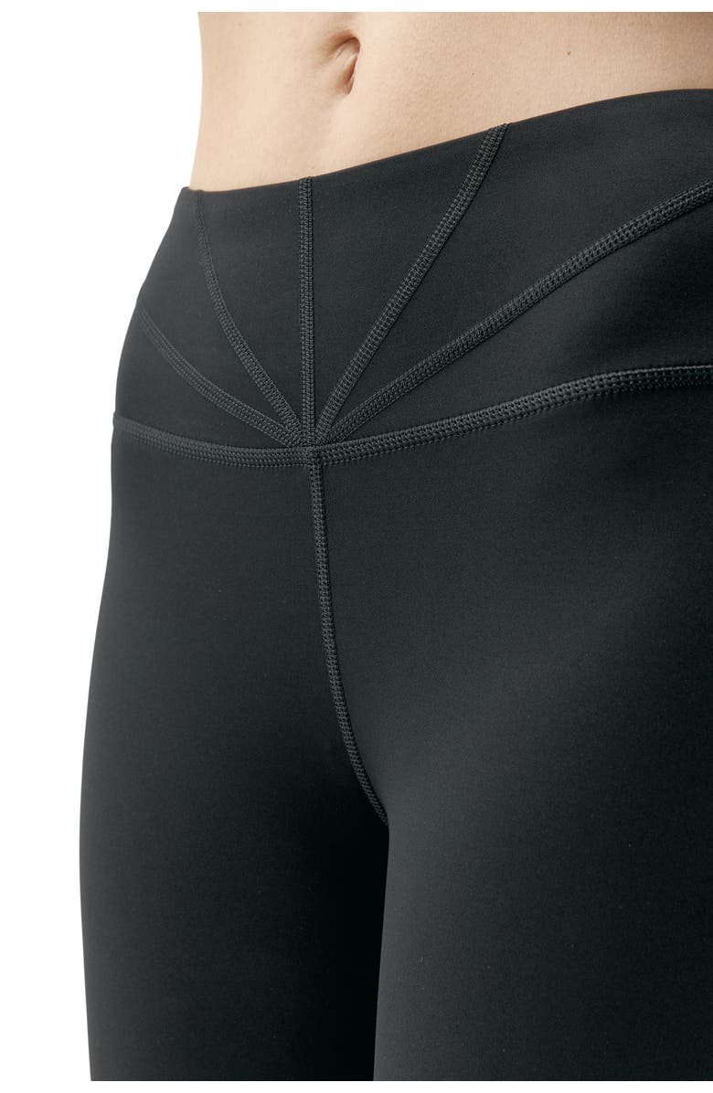 Born Living Yoga Prida 7/8 Performance Medium Rise Sport Legging, Alternate, color, Black