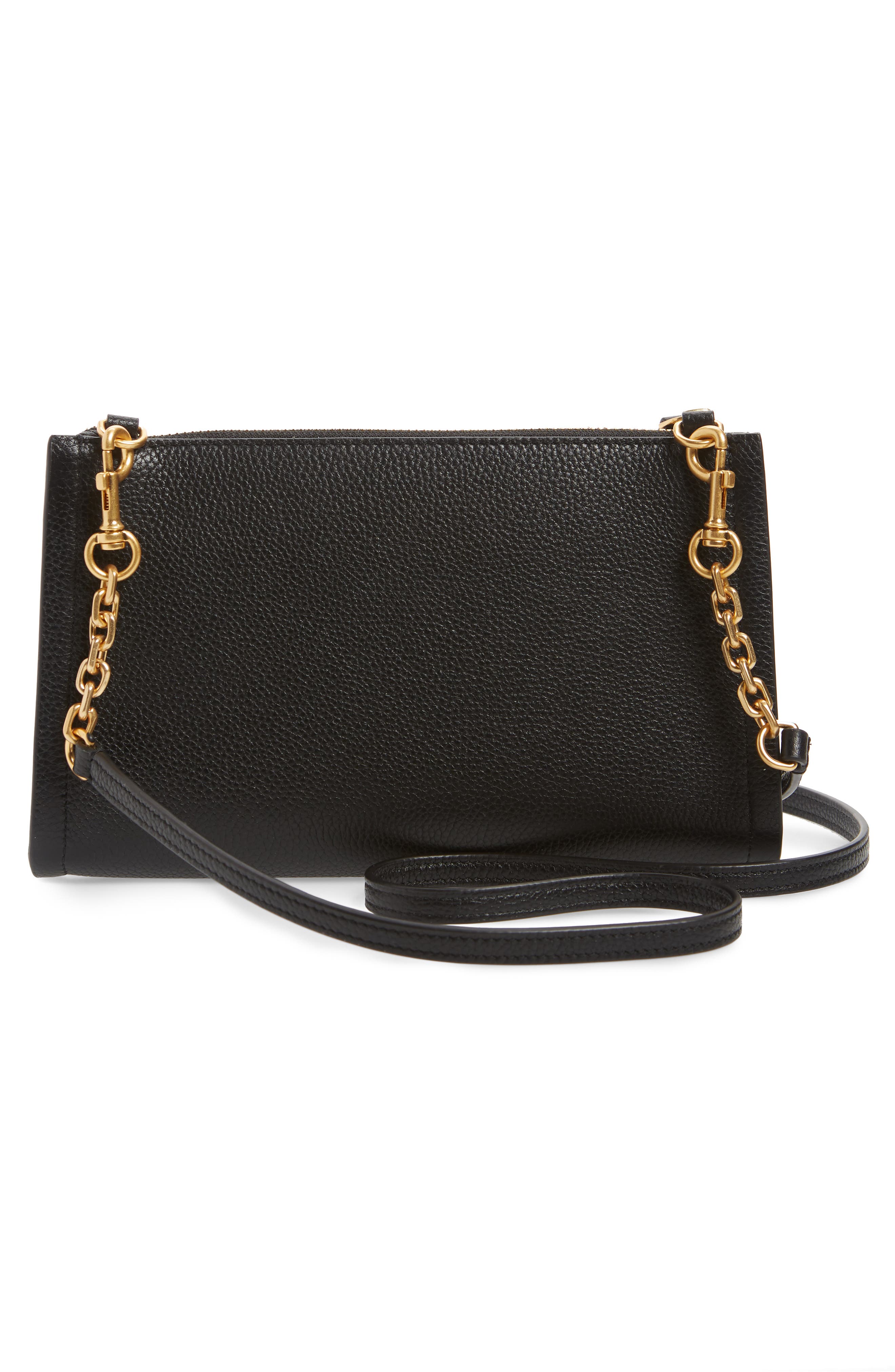 Tory Burch Carson Zip Top Crossbody Bag, Alternate, color, 