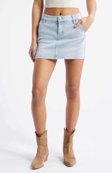 PTCL Elle Easy Stretch Denim Miniskirt