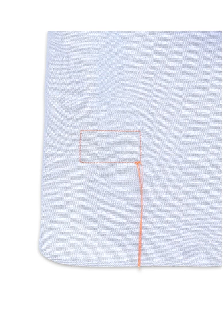 Oxford Cotton Shirt, Alternate, color, Blue