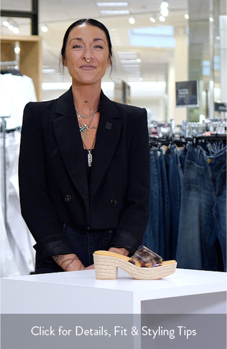 Vinna Platform Slide Sandal, sales video thumbnail