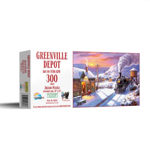 Greenville Depot 300 piece Jigsaw Puzzle for Adults