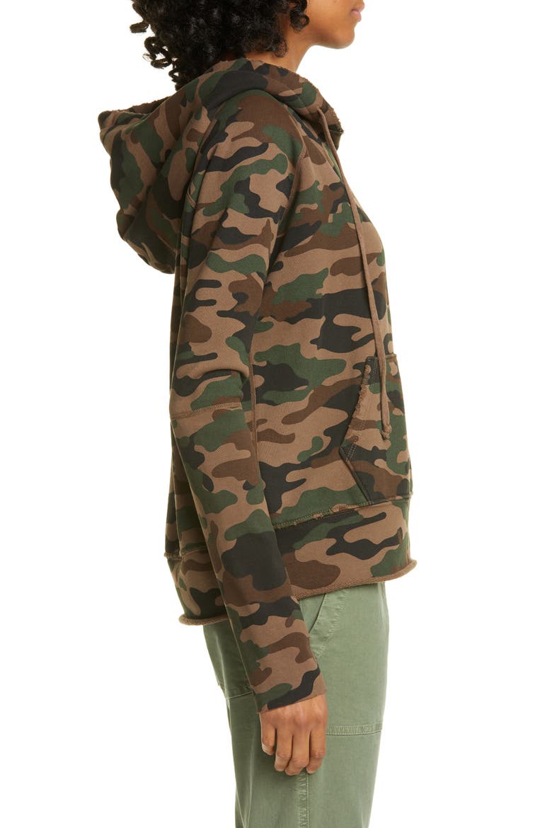 Janie Leopard Print Hoodie, Alternate, color, BROWN CAMOUFLAGE