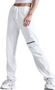 Blvck Whte Zip Pocket Sweatpants