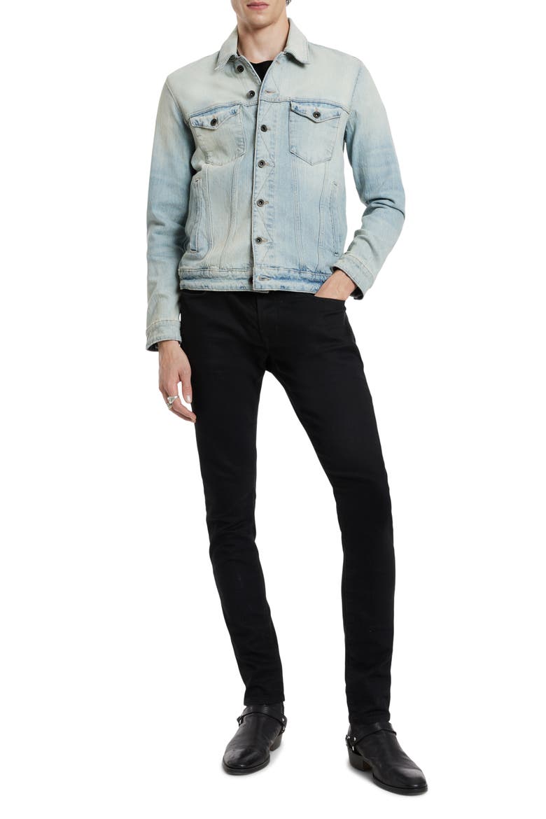 Diego Denim Jacket, Alternate, color, BLUE