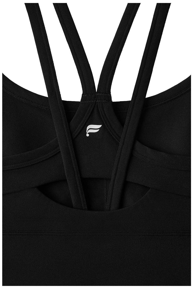 Principal Longline Medium Impact Sports Bra, Main, color, Black