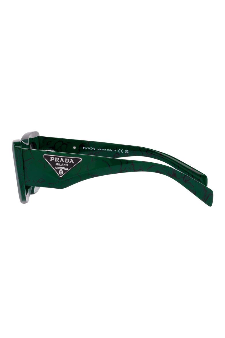 50mm Square Sunglasses, Alternate, color, DARK GREY