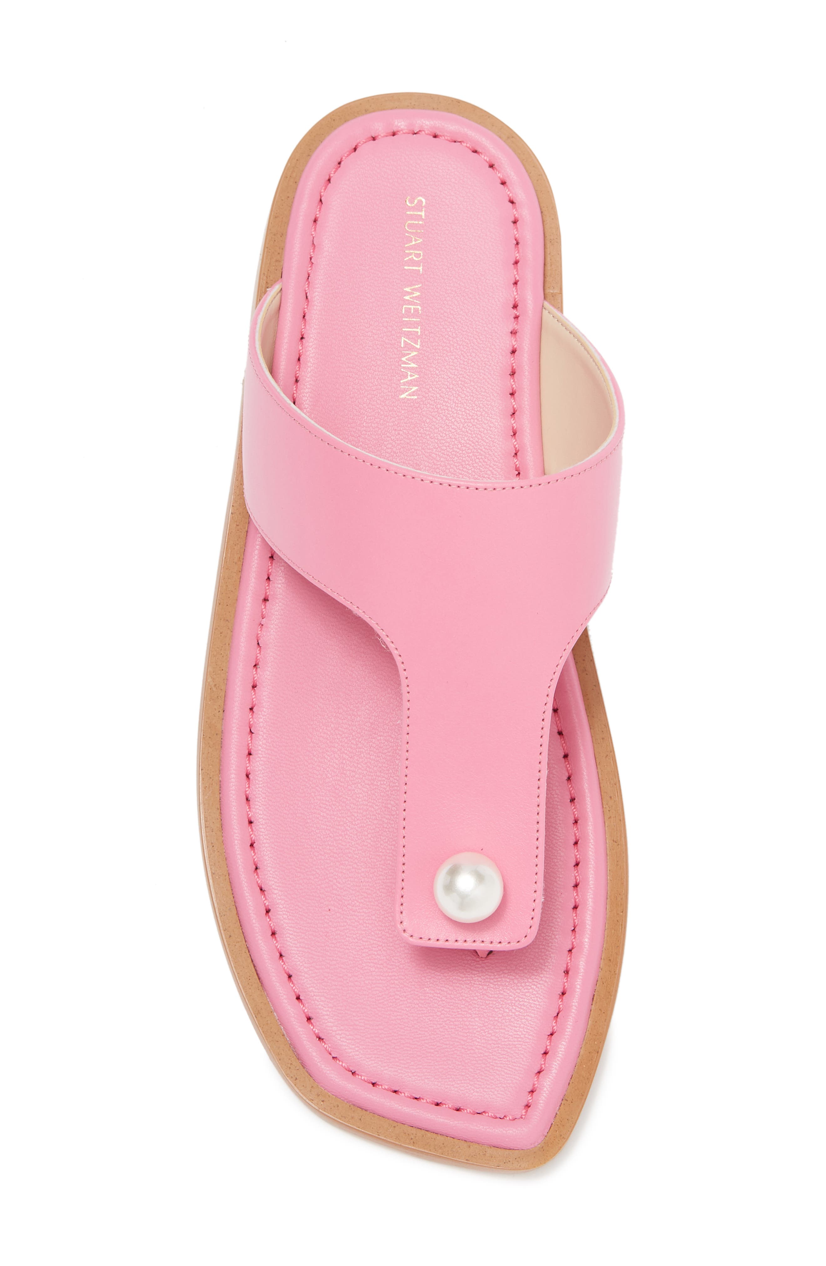 Goldie Flat Sandal, Alternate, color, INDIA PINK