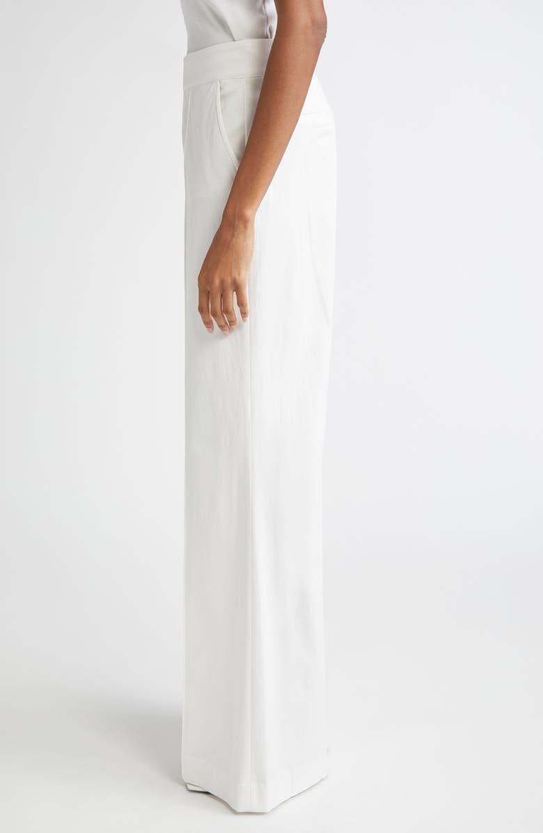 Alice + Olivia Dylan High Waist Wide Leg Pants, Alternate, color, 