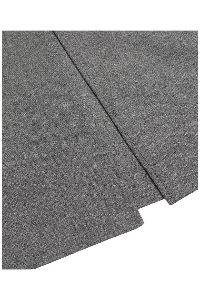 Back Slit Skirt, Alternate, color, GREY