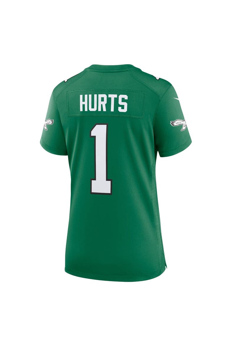 Women's Nike Jalen Hurts Kelly Green Philadelphia Eagles Game Player Jersey, Alternate, color, Kelly Green