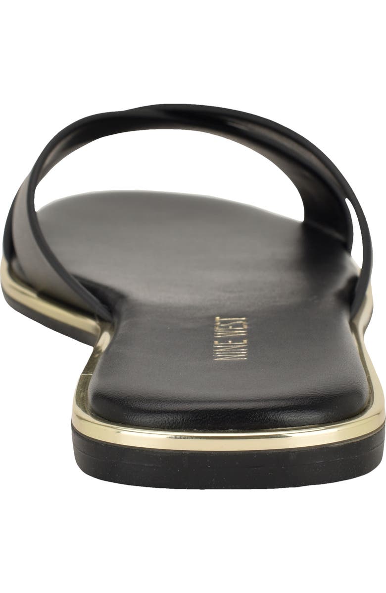 Nine West Edeny Slide Sandal, Alternate, color, Black 001