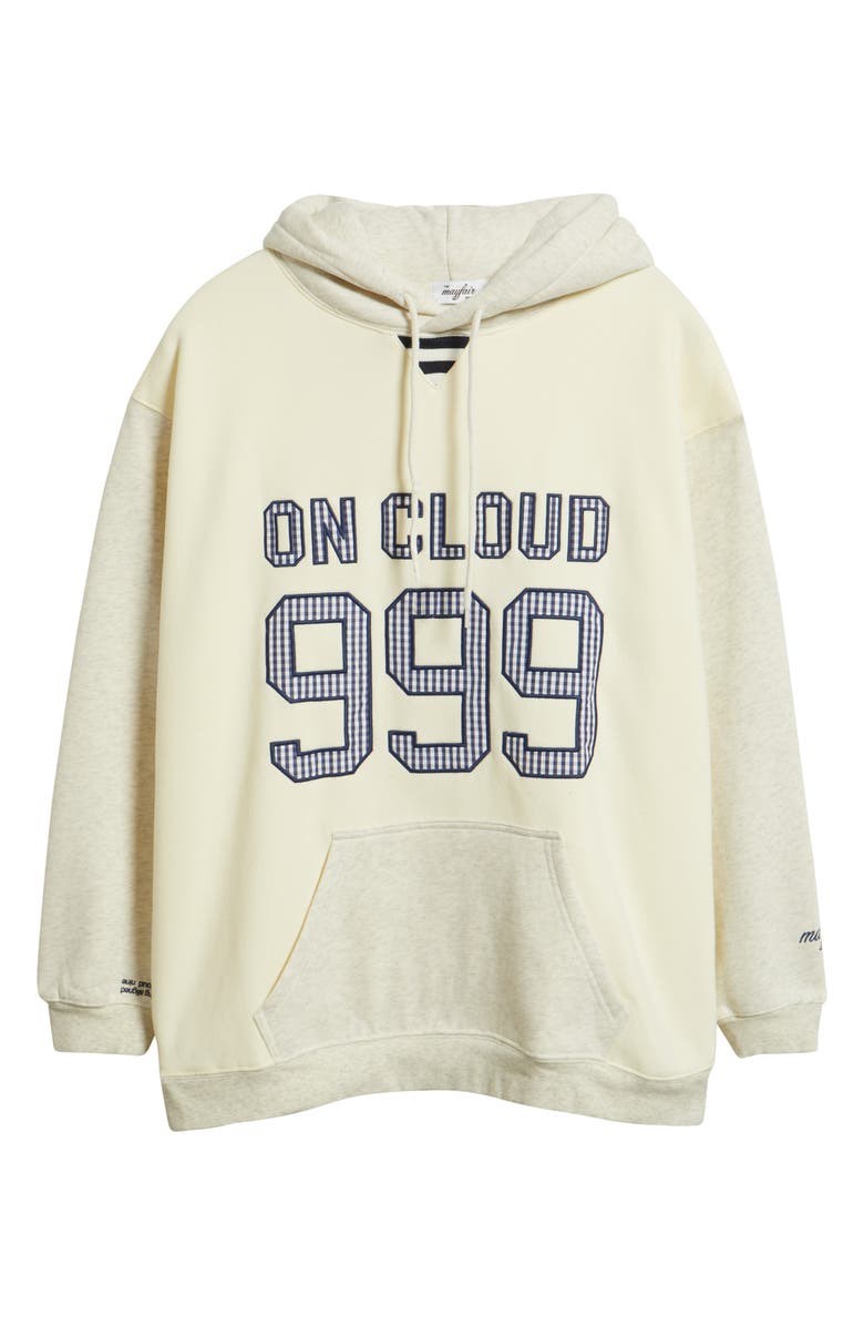 THE MAYFAIR GROUP On Cloud Nine Hoodie, Alternate, color, Grey