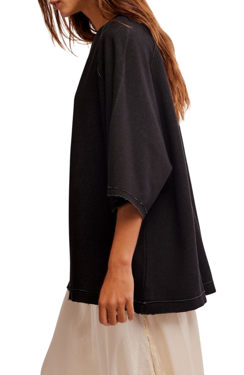 Free People Joah Oversize Cotton Blend T-Shirt, Alternate, color, 