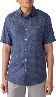 Faherty Movement Monterrey Short Sleeve Button-Up Shirt