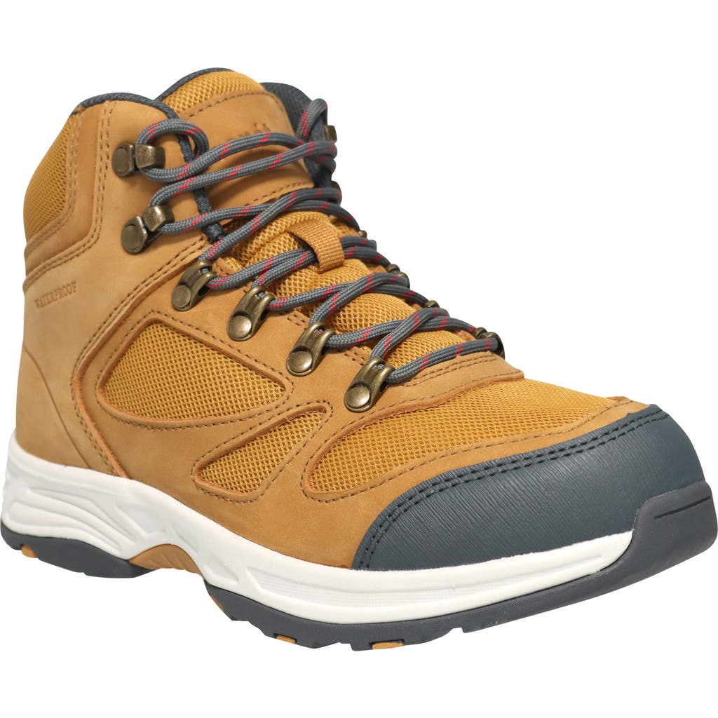 Propét Cypress Waterproof Hiking Boot In Gold