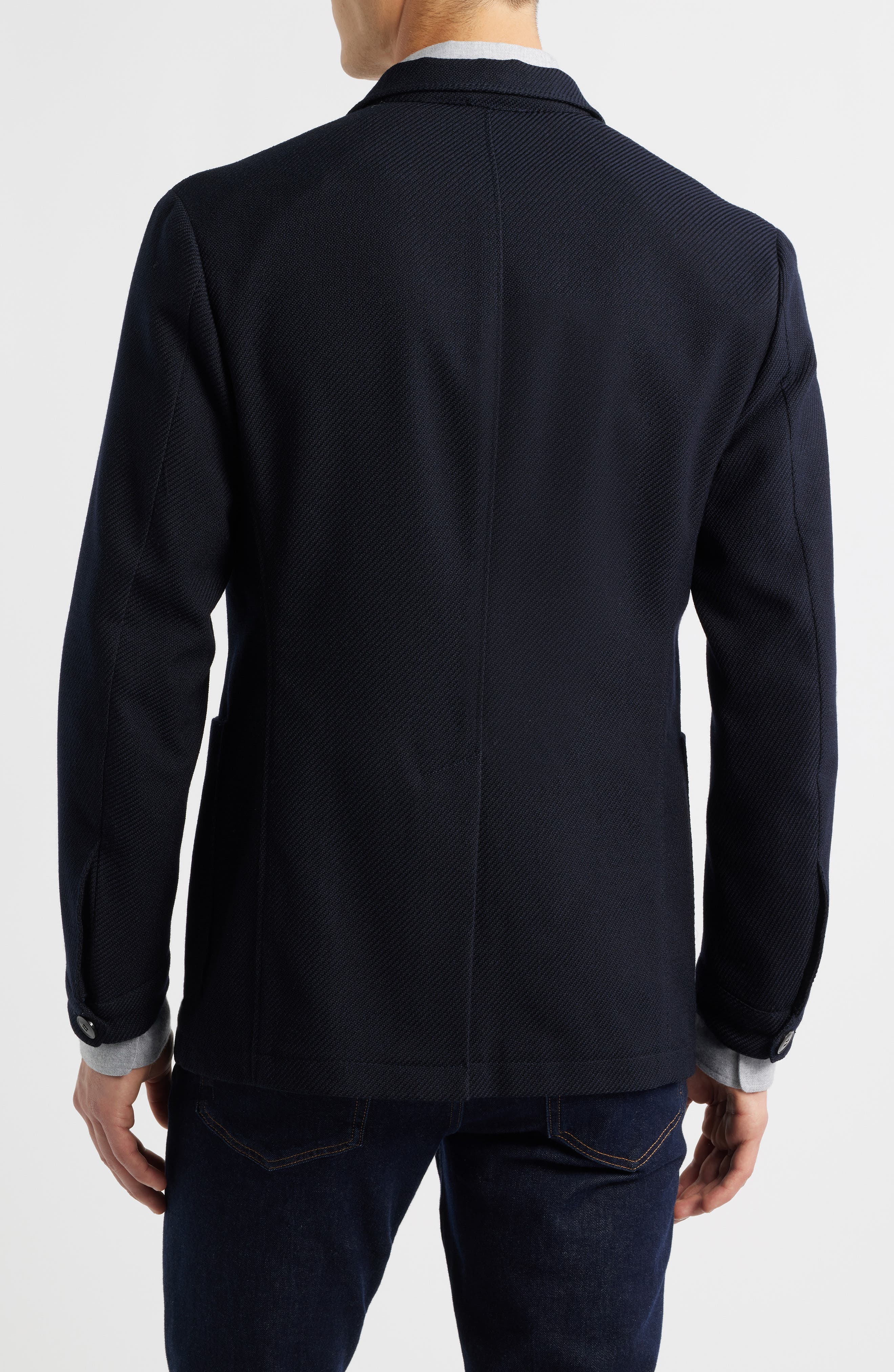 Nuvola Regular Fit Wool Blend Sport Coat - image 2