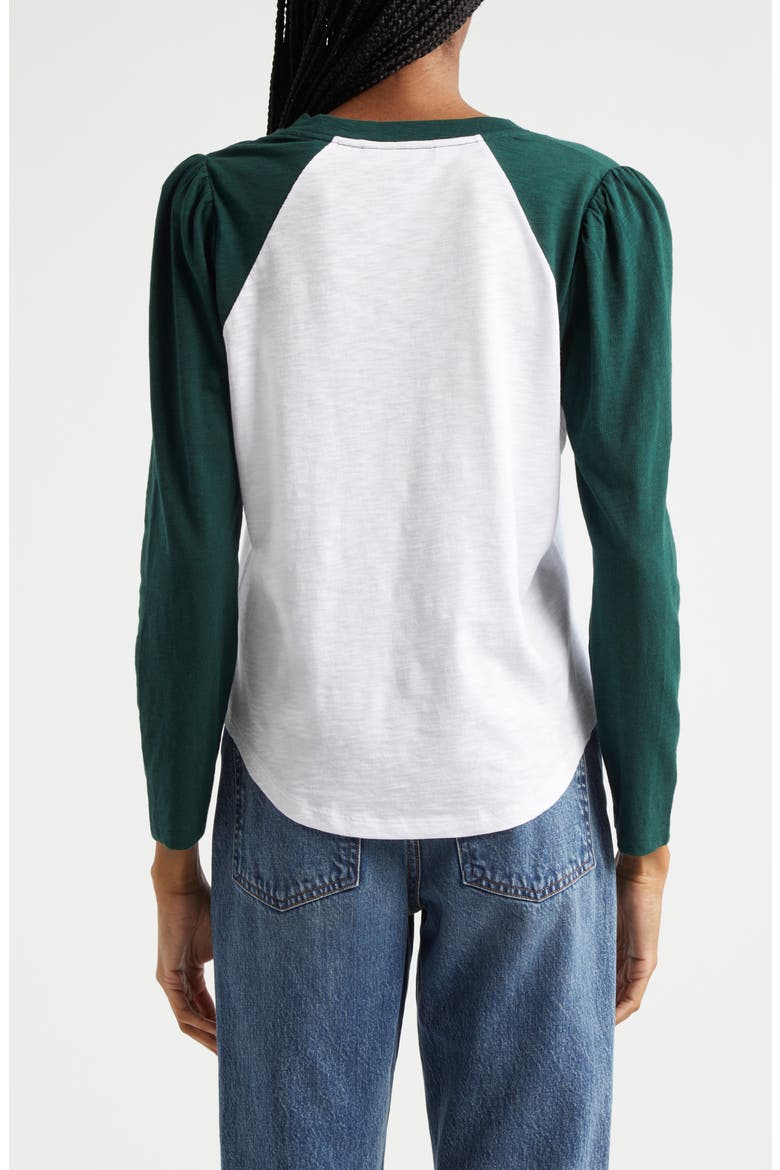 Mason Colorblock Baseball T-Shirt, Alternate, color, WHITE PINE