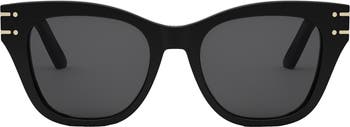 DIOR 'DiorSignature B4I 52mm Butterfly Sunglasses | Nordstrom