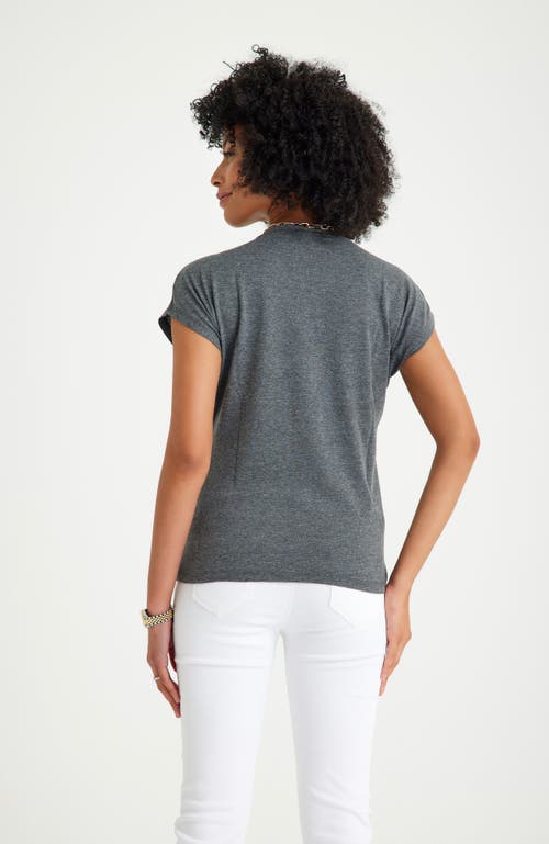 Accouchée Handy Crossover Short Sleeve Cotton Maternity/nursing Top