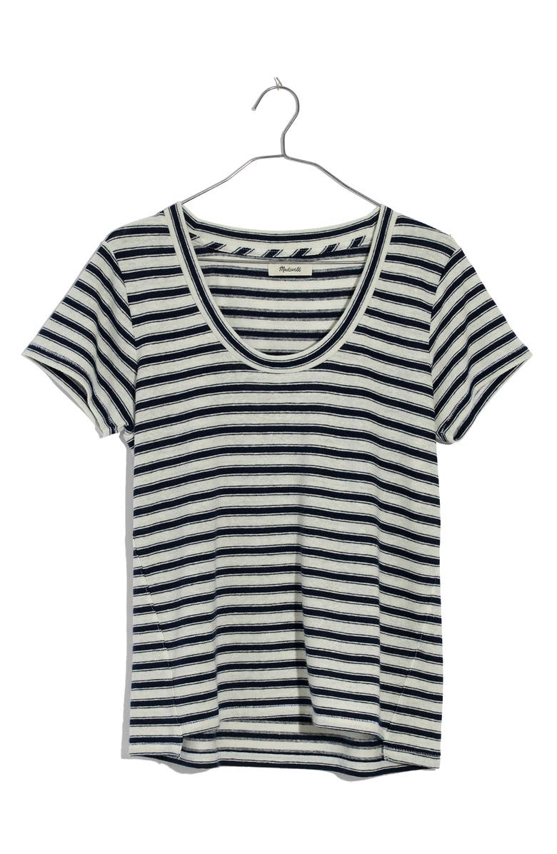 Madewell Stripe City Tee, Alternate, color, 
