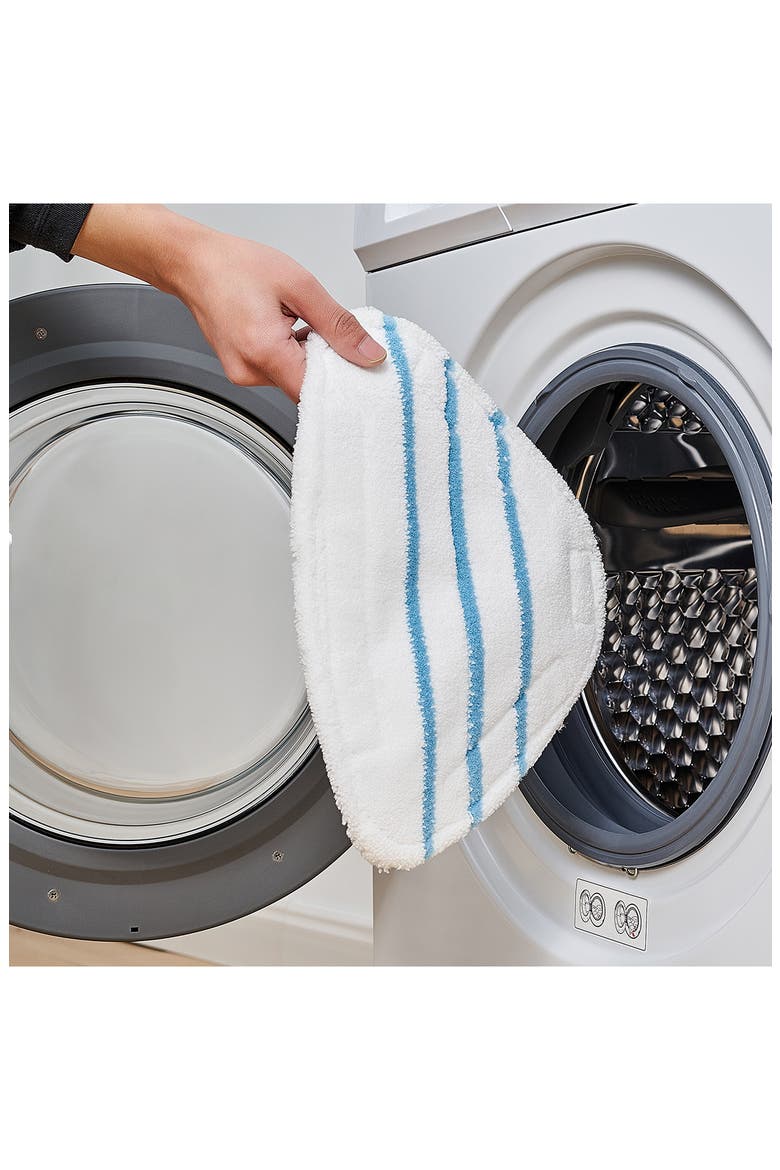 SALAV True Tidy Microfiber Mop Pad Refill - Set of 8, Alternate, color, WHITE