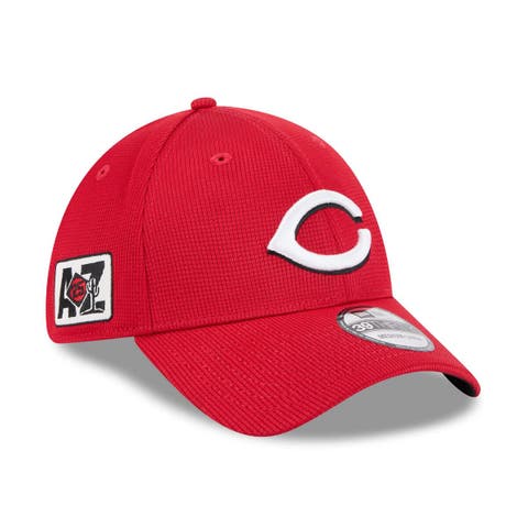 Men's New Era  Red Cincinnati Reds 2025 Spring Training 39THIRTY Flex Hat