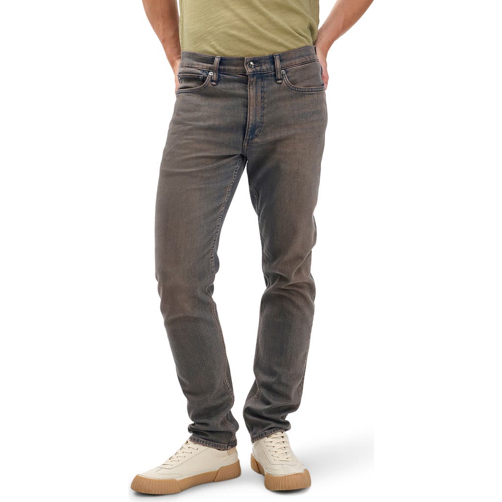 Rag & Bone Fit 2 Authentic Stretch Slim Fit Jeans In Gray
