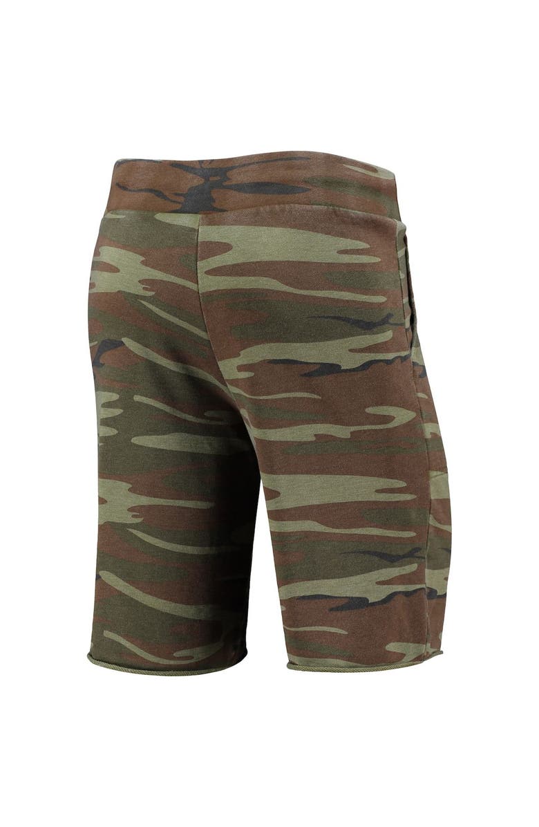 ALTERNATIVE APPAREL Men's Camo Alternative Apparel North Carolina Tar Heels Victory Lounge Shorts, Alternate, color, Camo