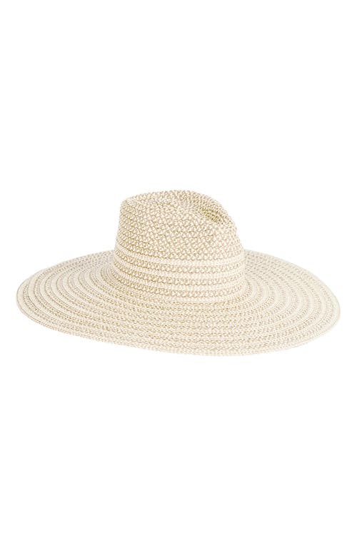 Eric Javits Sea La Vie Straw Sun Hat In White