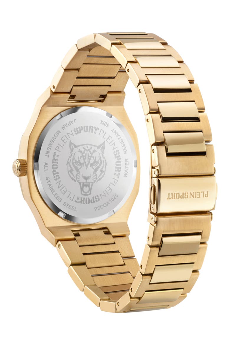 Metronaut Bracelet Watch, 42mm, Alternate, color, GOLD