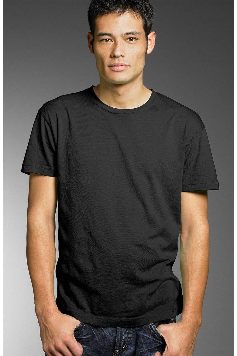 Short Sleeve T-Shirt, Main, color, BLACK