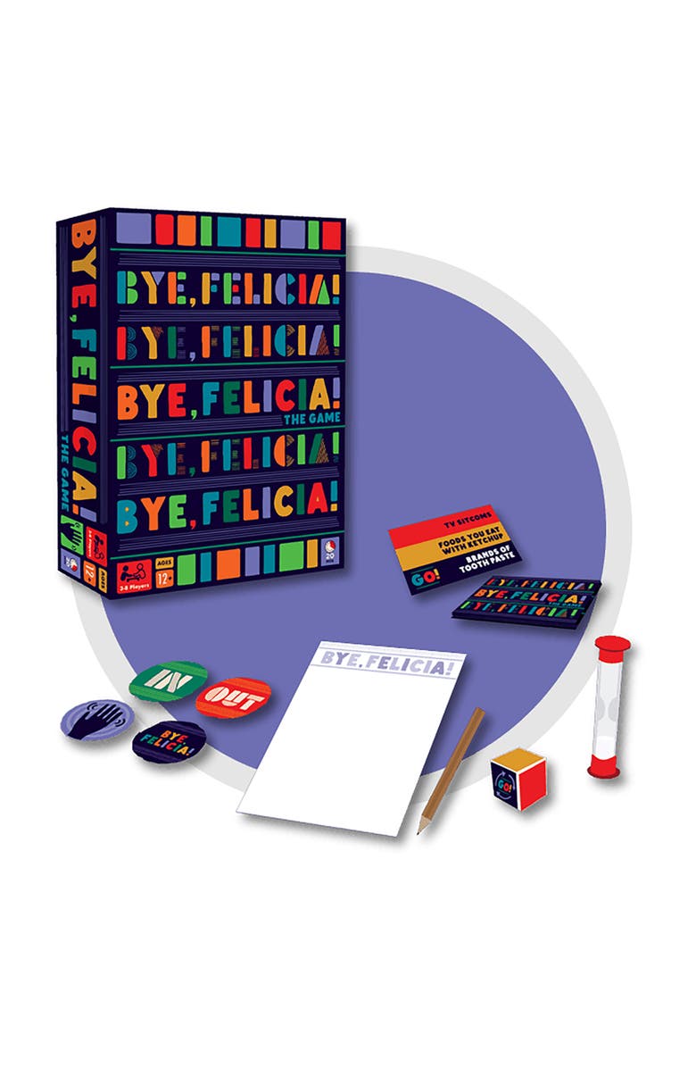 Big G Creative Bye, Felicia! Party Game The Fastpaced Board Game With A Goodbye Diss, Alternate, color, Multicolored