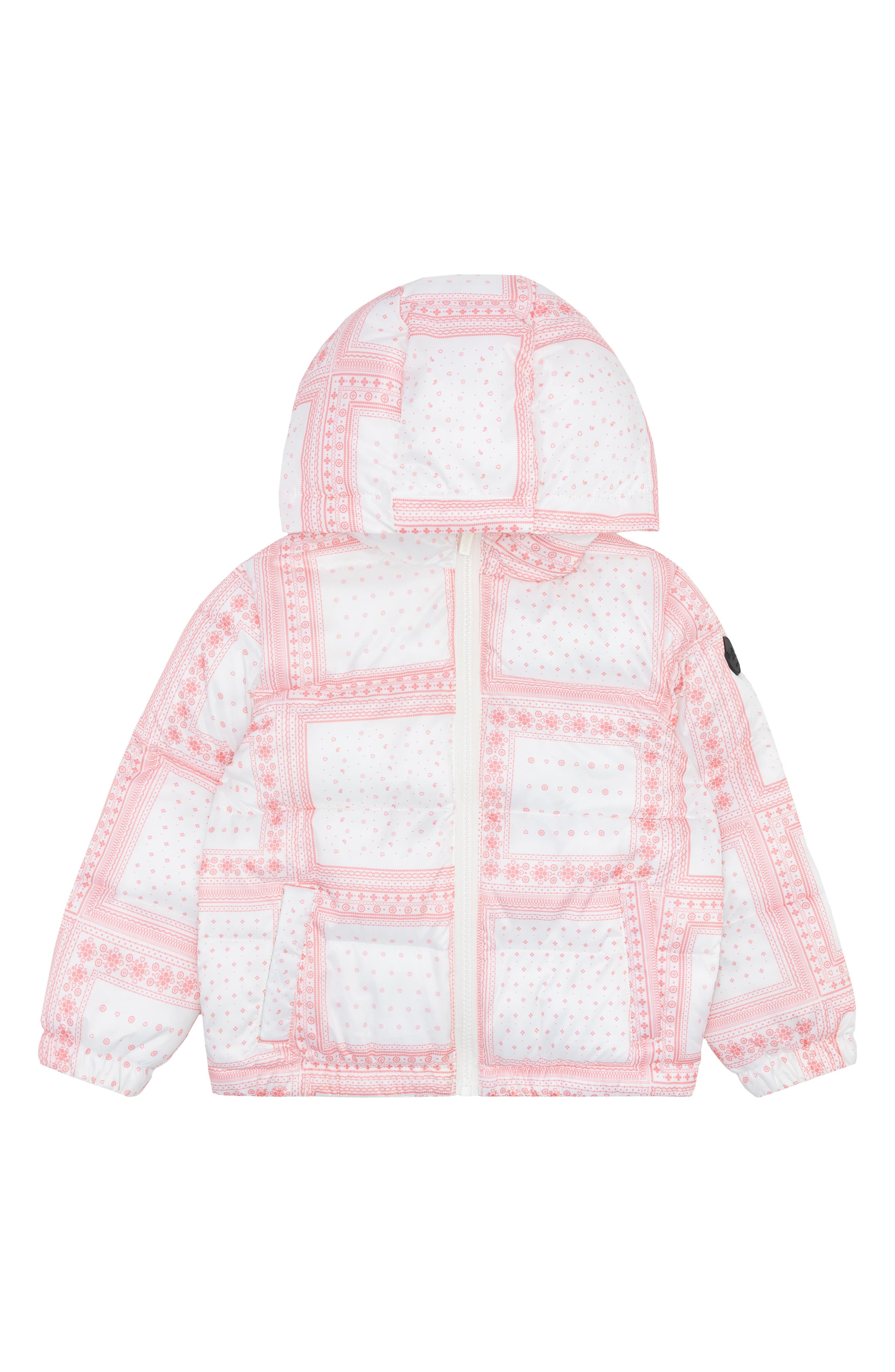 MILES THE LABEL Kids' Bandanna Print Recycled Polyester Packable Jacket ...