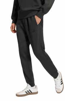 Essentials 3-Stripes Fleece Joggers