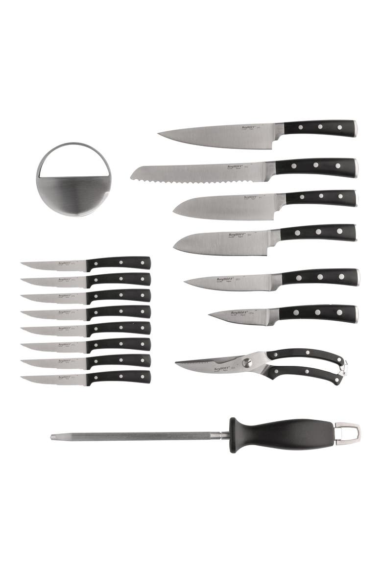 21-Piece Smart Knife Block Set, Alternate, color, MULTICOLOR
