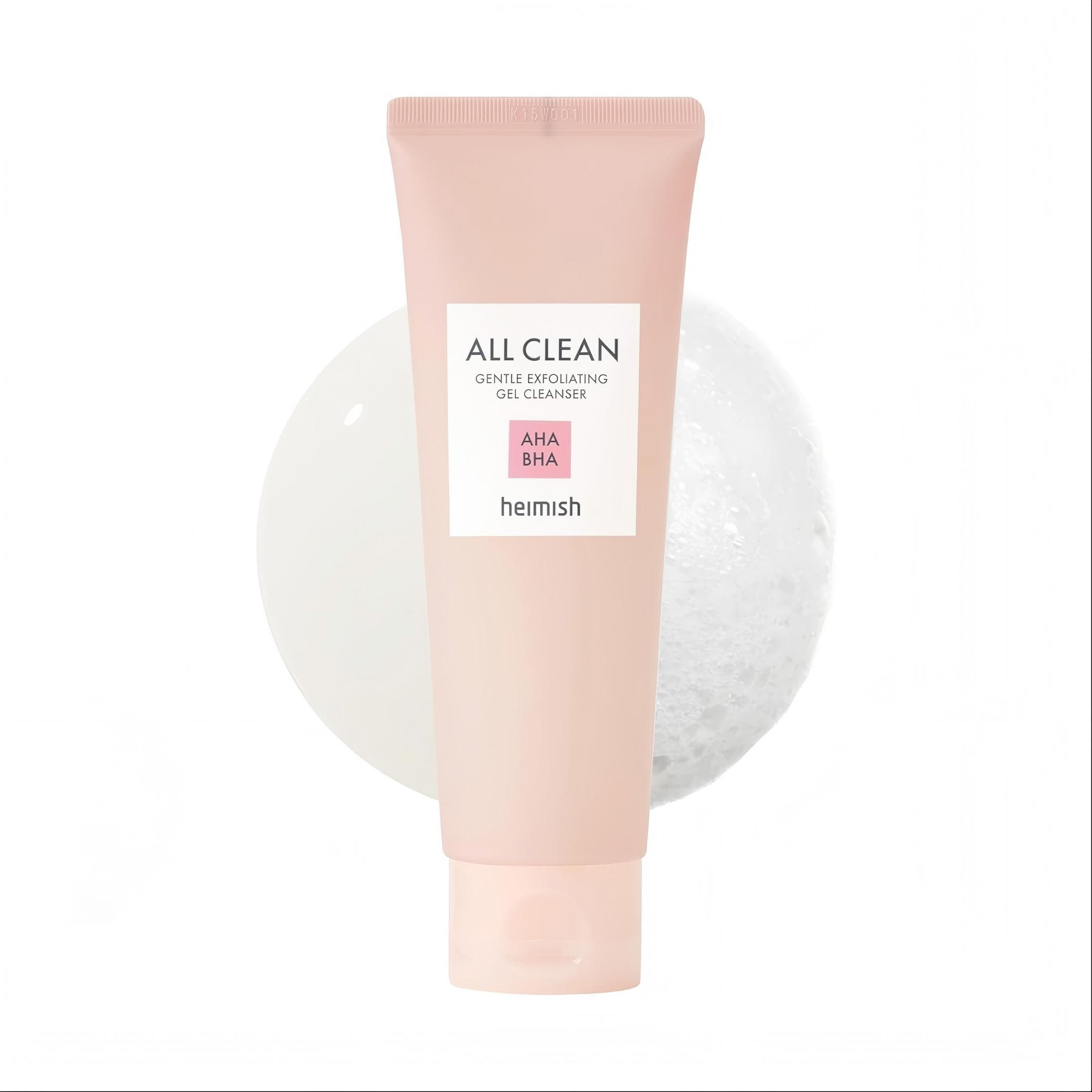 Heimish All Clean Gentle Exfoliating Gel Cleanser In White