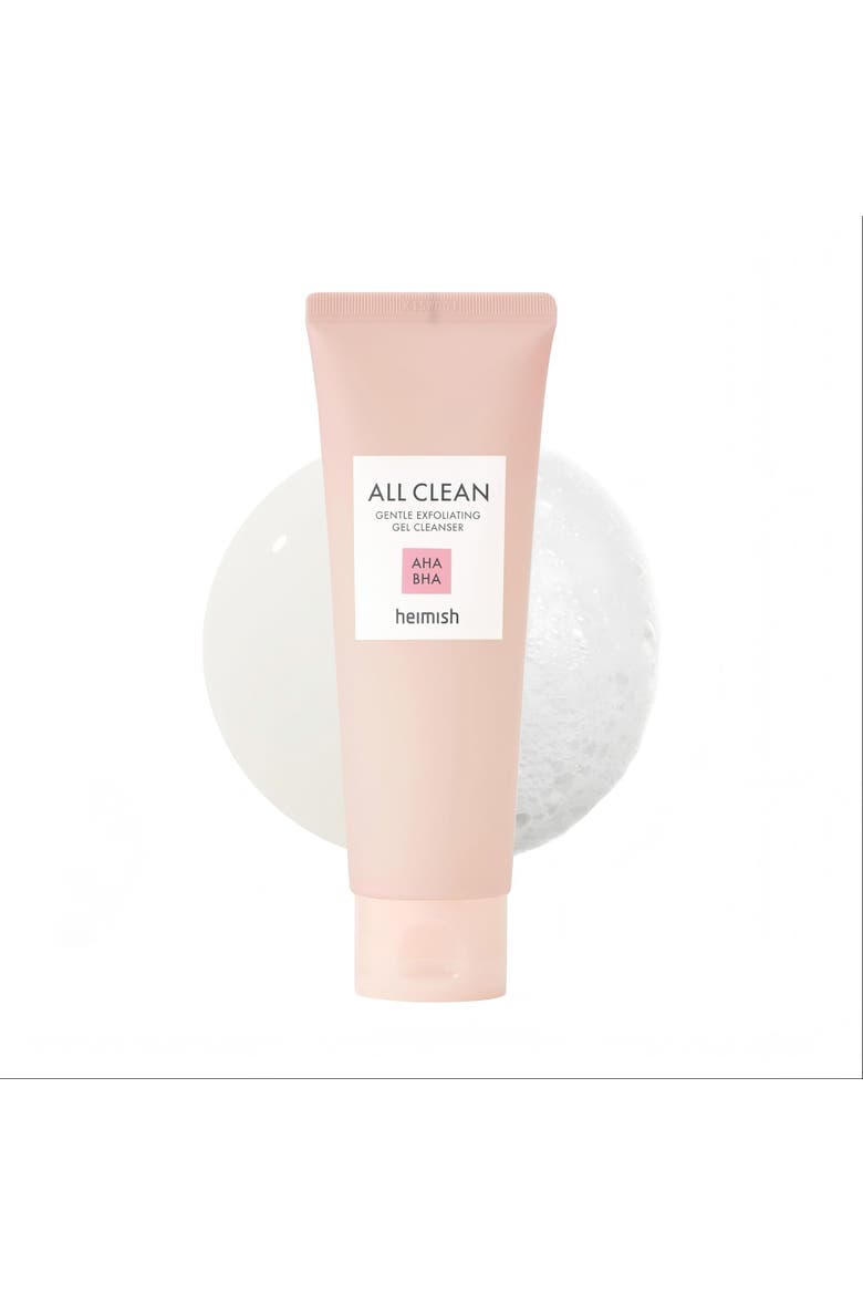 All Clean Gentle Exfoliating Gel Cleanser, Main, color, White