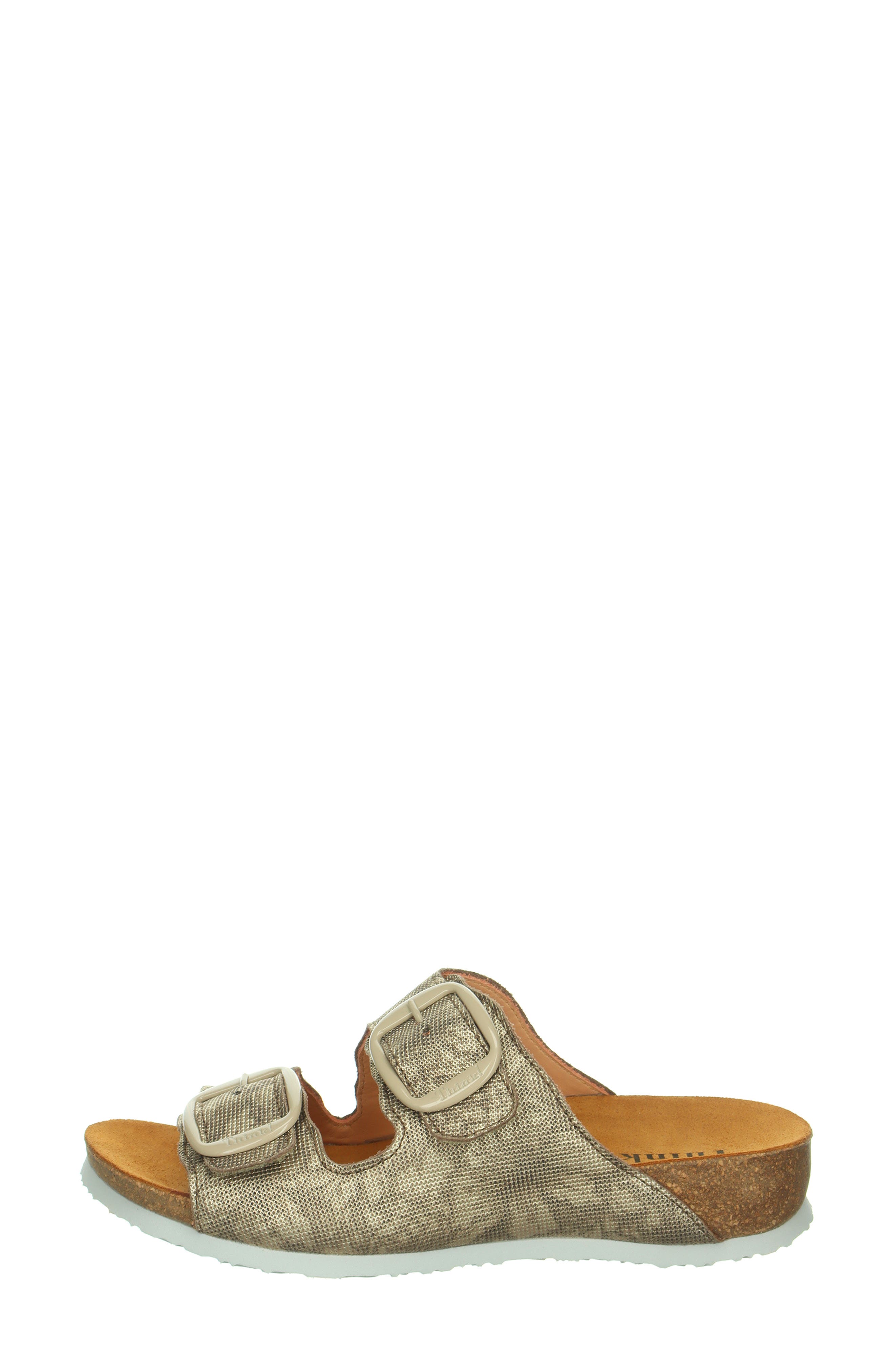 Julie Buckle Sandal, Alternate, color, TAUPE