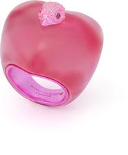 Kurt Geiger London Jelly Eagle Heart Cocktail Ring