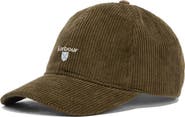 Barbour Preston Cotton Corduroy Baseball Cap