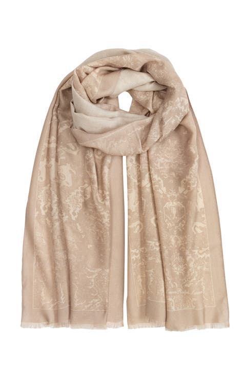 Medallion Wrap W/ Sequins