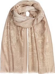 Lauren Ralph Lauren Medallion Wrap W/ Sequins